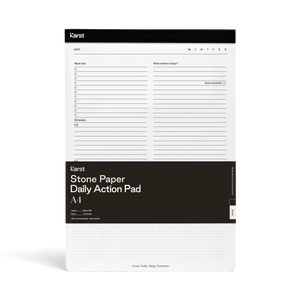 A4 Daily Action Pad